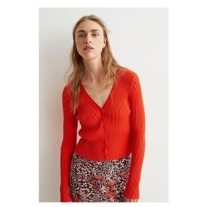 H&M Rib knit cardigan